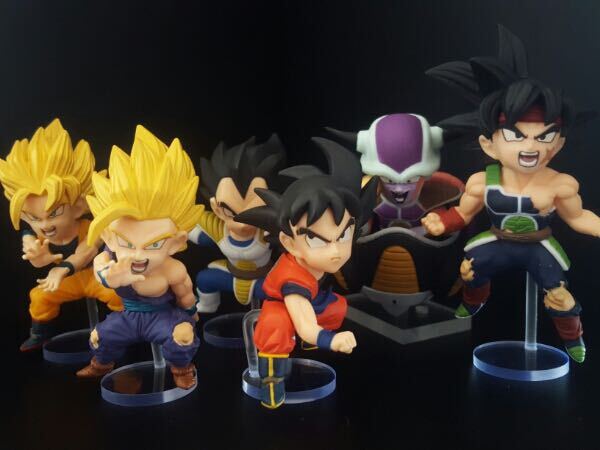 ドラゴンボールZ ワールドコレクタブルフィギュア WCF BATTLE OF SAIYANS vol.1 6種(バーダック、フリーザなど) 専用アクリル台座_画像1