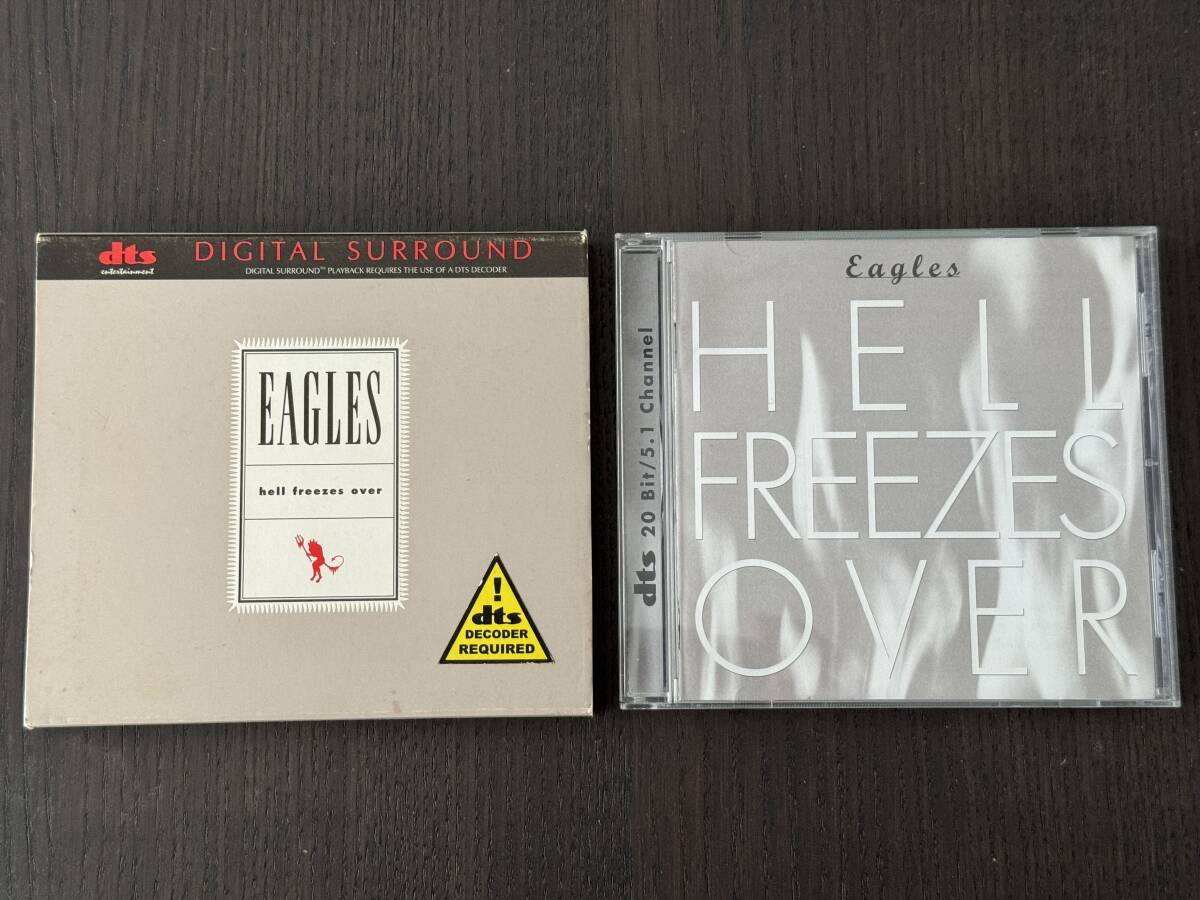 EAGLES HELL FREEZES OVER - 20bit DTS 5.1ch CD 美品 貴重盤 全16曲収録_画像1