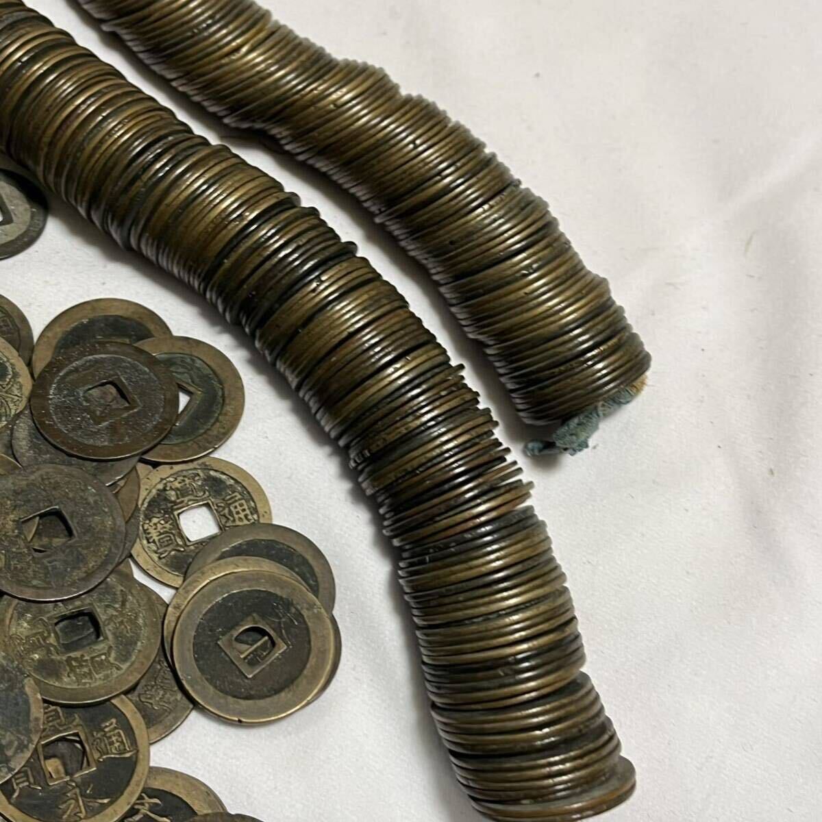 古銭 寛永通寶 日本古銭 時代物 大量 総重量約3.2kgの画像3