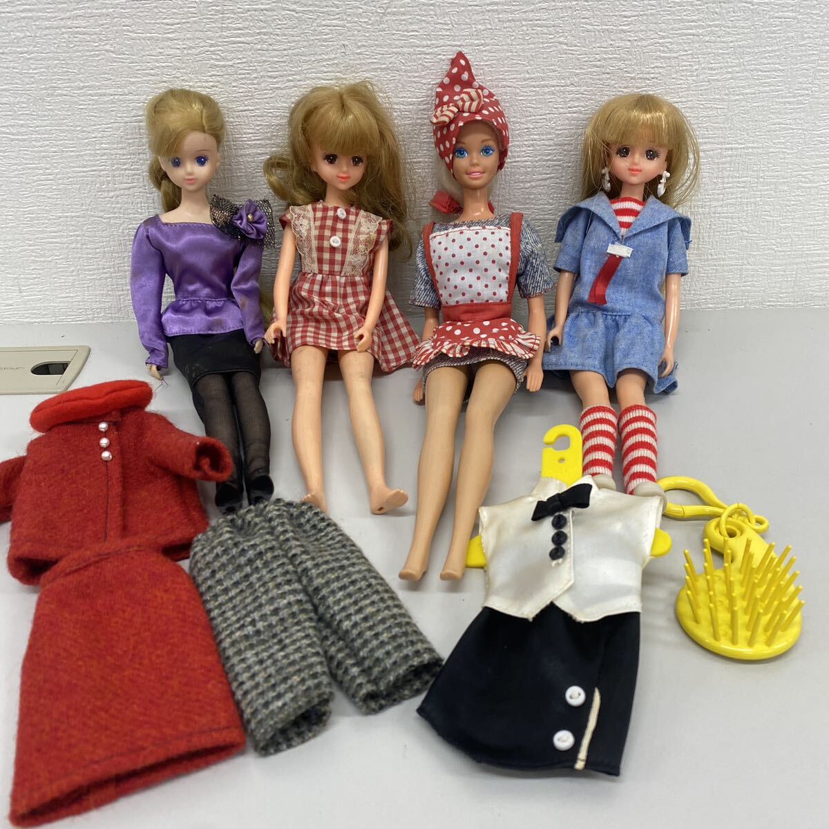 1円〜 リカちゃん人形 ジェニー ドール 着せ替え人形 TAKARA タカラ 人形 当時物 昭和レトロ MATTEL INC 1966 アンティーク ジャンク_画像1