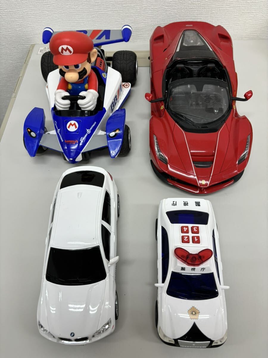 1円～ジャンク ラジコン ミニカーまとめ マリオ BMW X6 フェラーリ おもちゃまとめ 車 の画像2