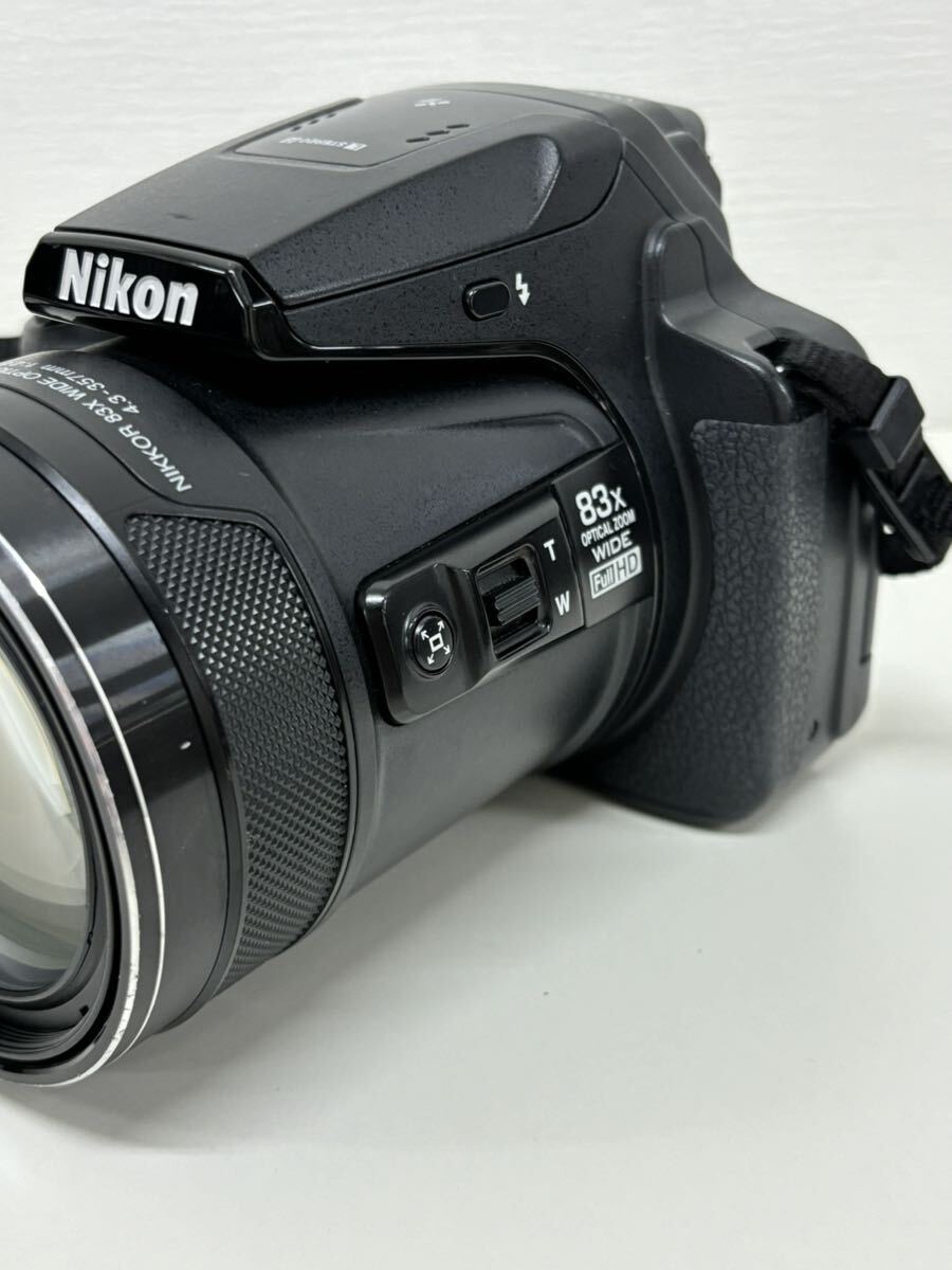 1円～Nikon ニコン COOLPIX P900 クールピクス デジタル一眼 レンズ NIKKOR 83X WIDE OPTICAL ZOOM ED VR 通電確認済の画像3