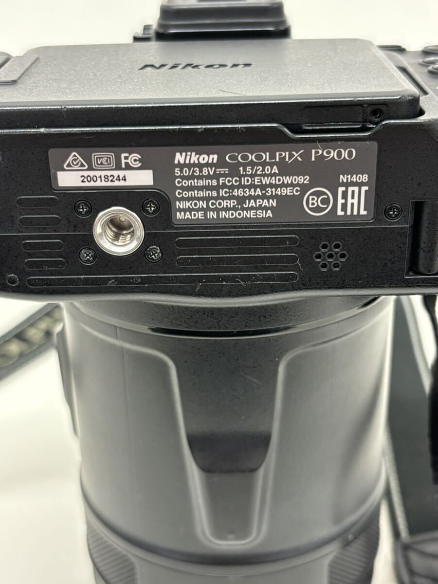 1円～Nikon ニコン COOLPIX P900 クールピクス デジタル一眼 レンズ NIKKOR 83X WIDE OPTICAL ZOOM ED VR 通電確認済の画像7