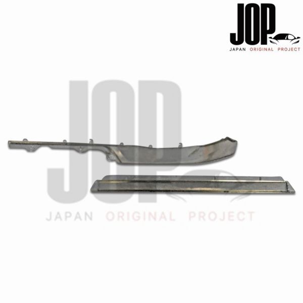 日野 17 プロフィア 平成29年5月~ フロント バンパー メッキ リップ スポイラー ロータイプ 3分割 新品 H135mm ABS製_画像2