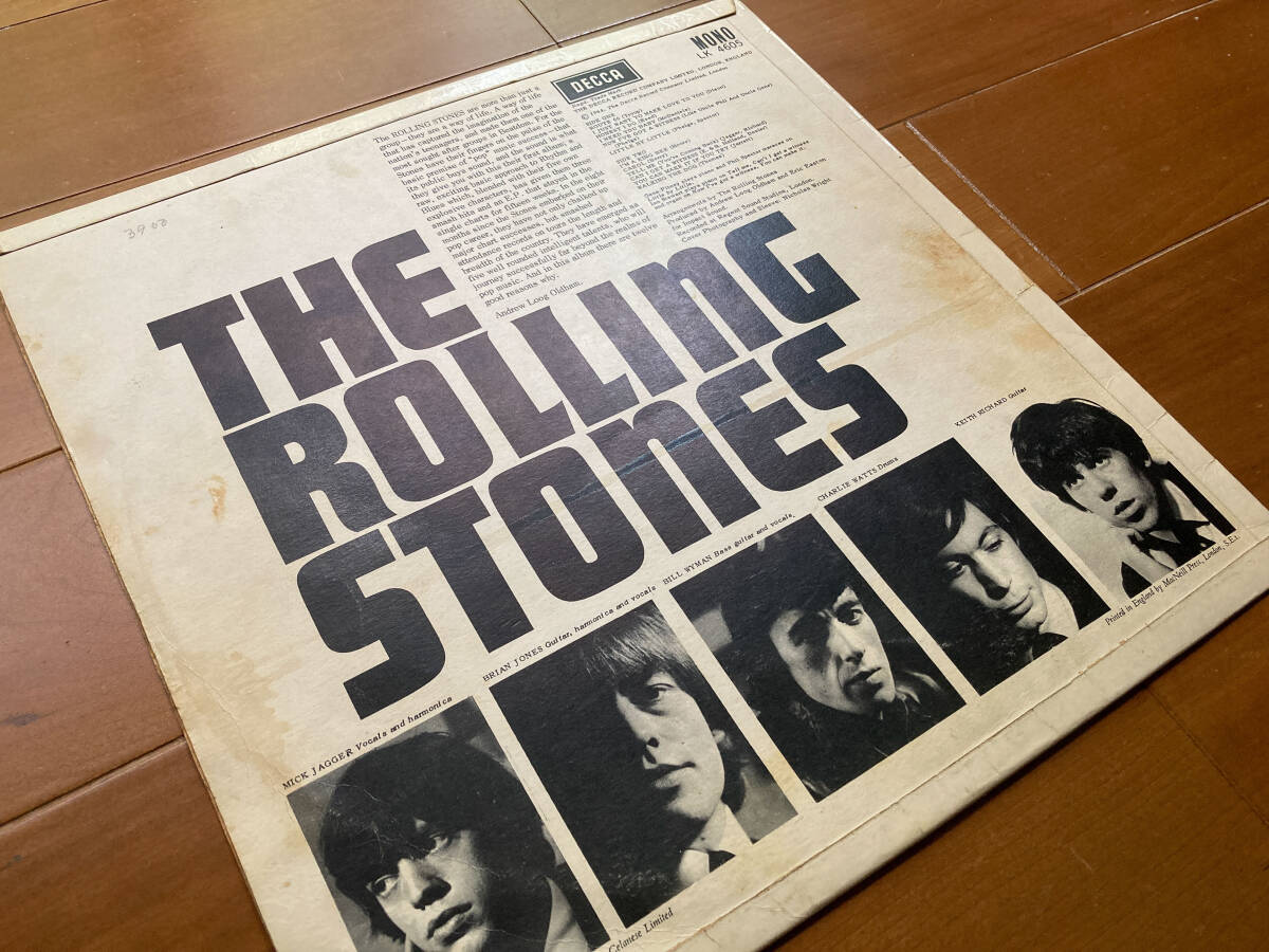 ◆ UK Original ◆ The Rolling Stones / The Rolling Stones [Mono] MAT : 2A/3A 両面メタルマザー”１”_画像7