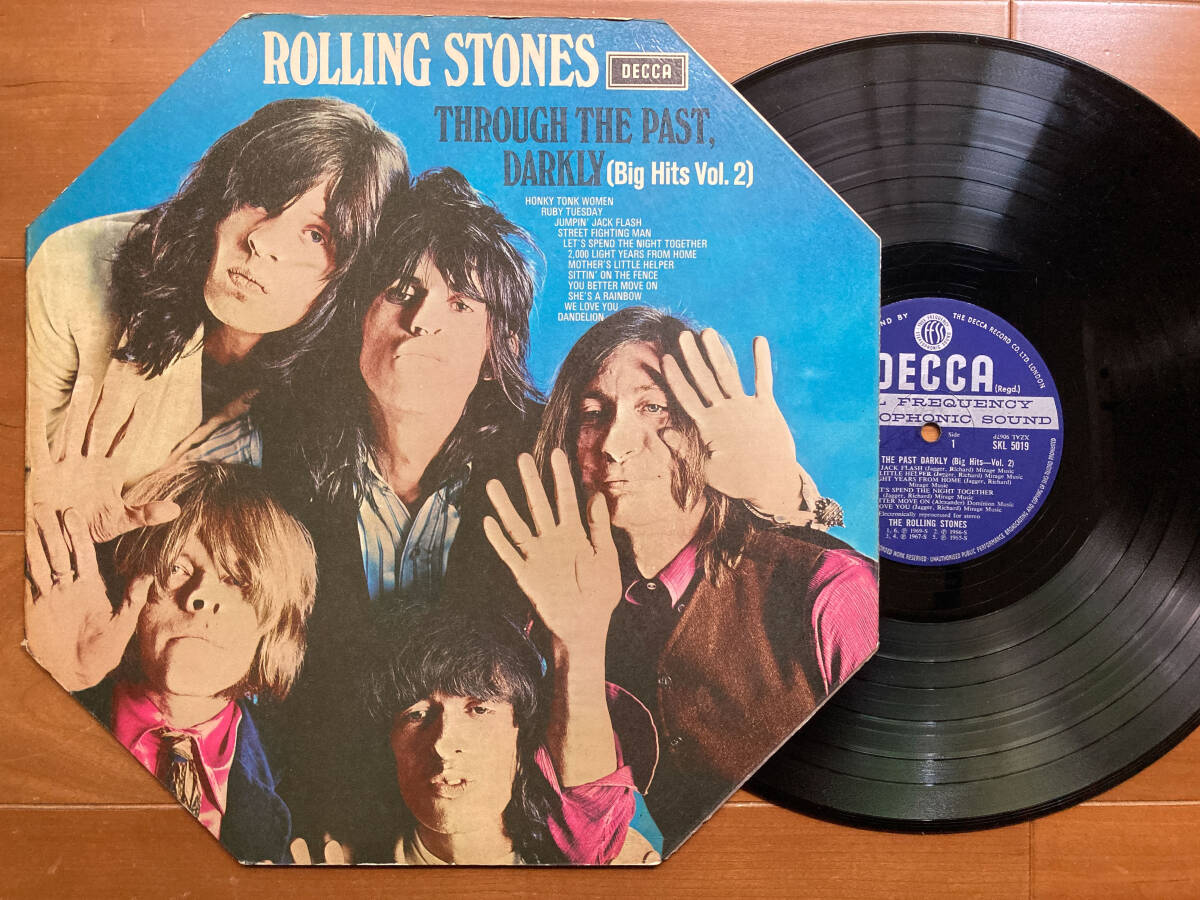 ◆ UK Original ◆ The Rolling Stones / Through The Past, Darkly [Stereo] MAT : 1W/2W_画像1