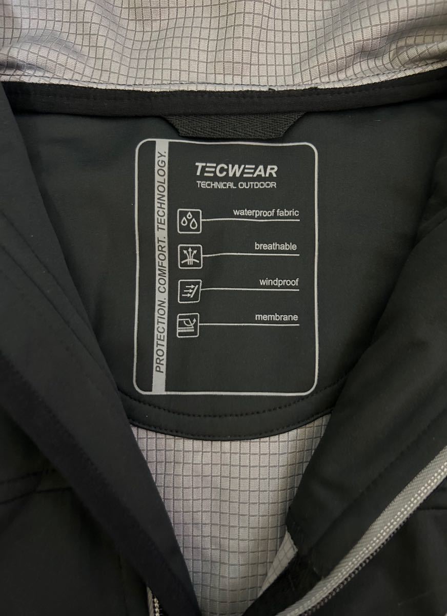 1 иен старт! Германия бренд TECWEAR Tec одежда All seasons soft ракушка жакет 42(M соответствует )