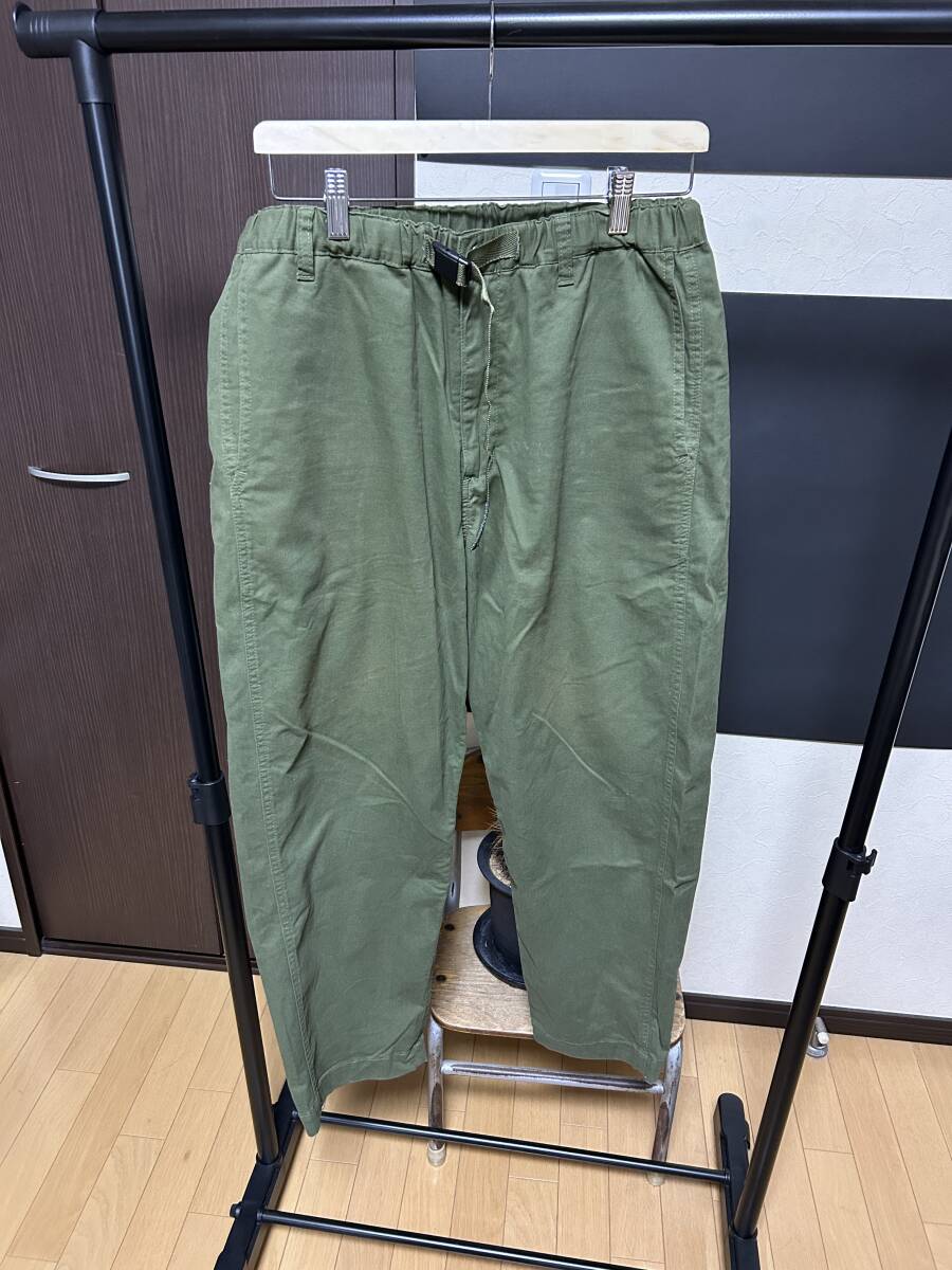 中古 Manastash　マナスタッシュ　フレックスクライミングストレッチ パンツ　Lサイズ　カーキ　グラミチ_画像3