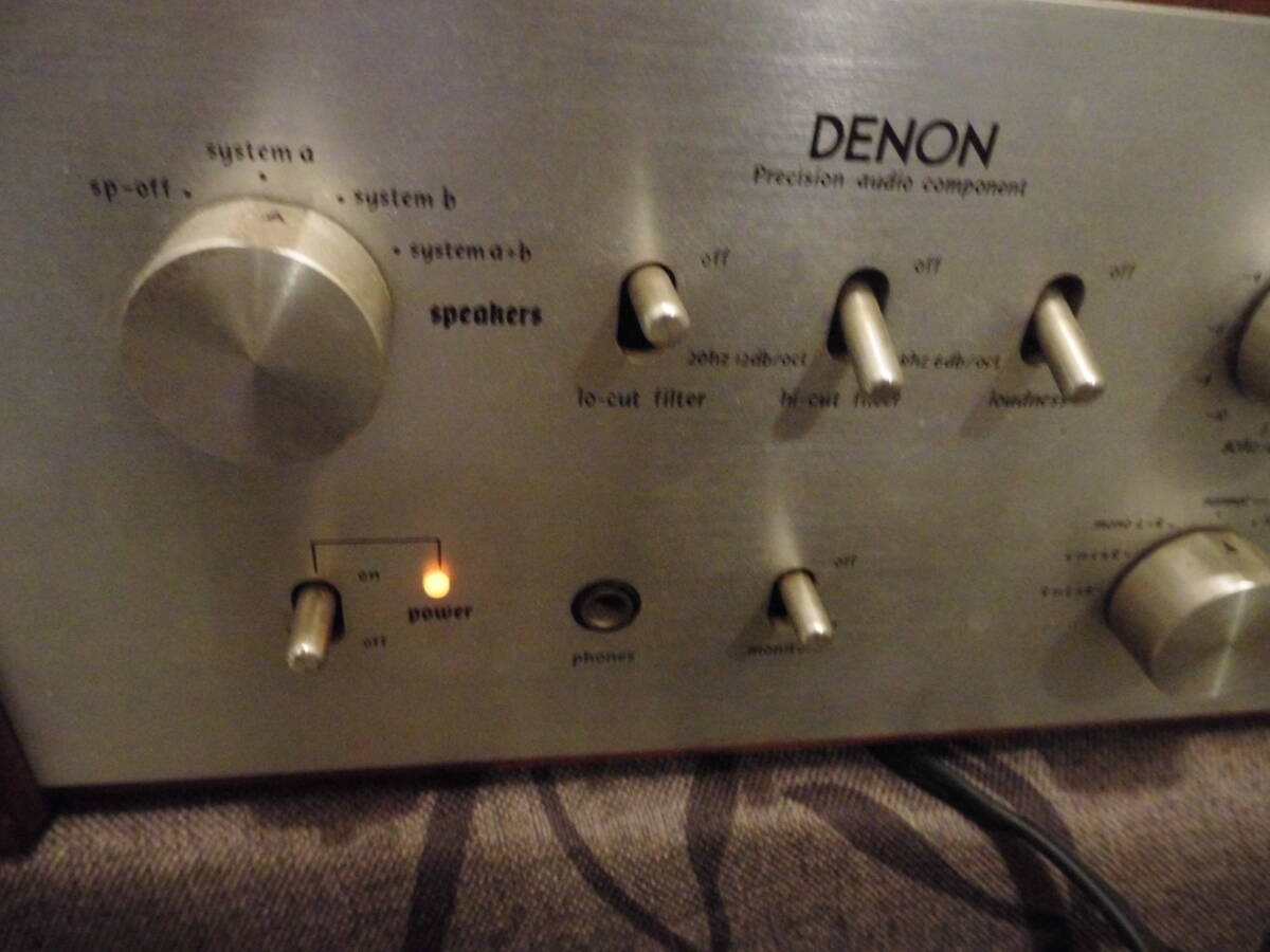 DENON デノン プリメインアンプ PMA-235  音出し確認済の画像3