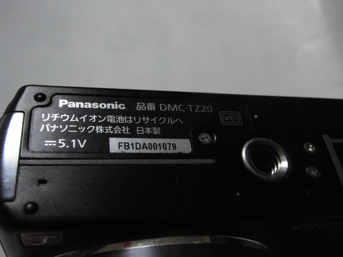 状態良好　Panasonic デジタルカメラ LUMIX DMC-TZ20 動作確認済