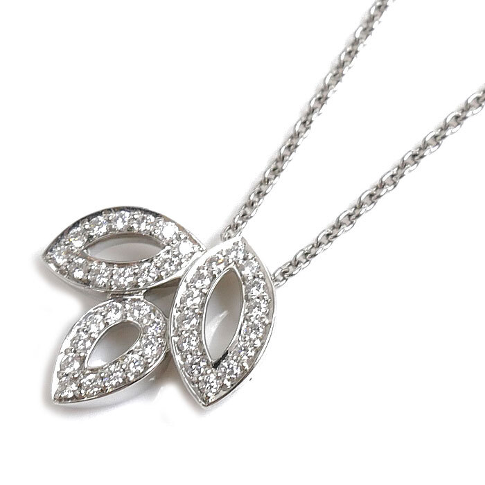 【冬バーゲン★特別送料無料!】 HARRY WINSTON ハリーウィンストン Pt950 リリー クラスター ミニ ダイヤ ネックレス PEDPSMIMLC 5.6g 40cm レディース 中古 美品 その他