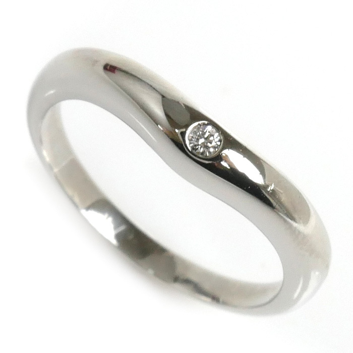 【国内正規総代理店アイテム】 BVLGARI ブルガリ Pt950プラチナ コロナ ダイヤ リング・指輪 ダイヤモンド 6号 3.4g レディース 中古 プラチナ