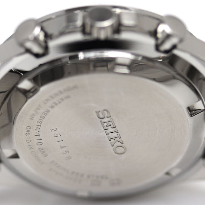 SEIKO セイコー スピリット クロノグラフ 腕時計 電池式 SBTR023/8T67-00C0 メンズ 中古_画像5