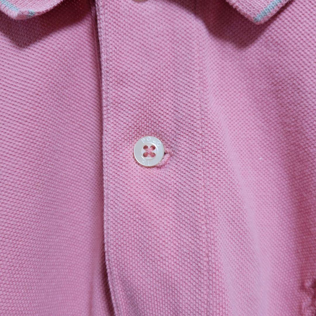 ラルフローレン Ralph Lauren ポロシャツ Lサイズ ピンク_画像6