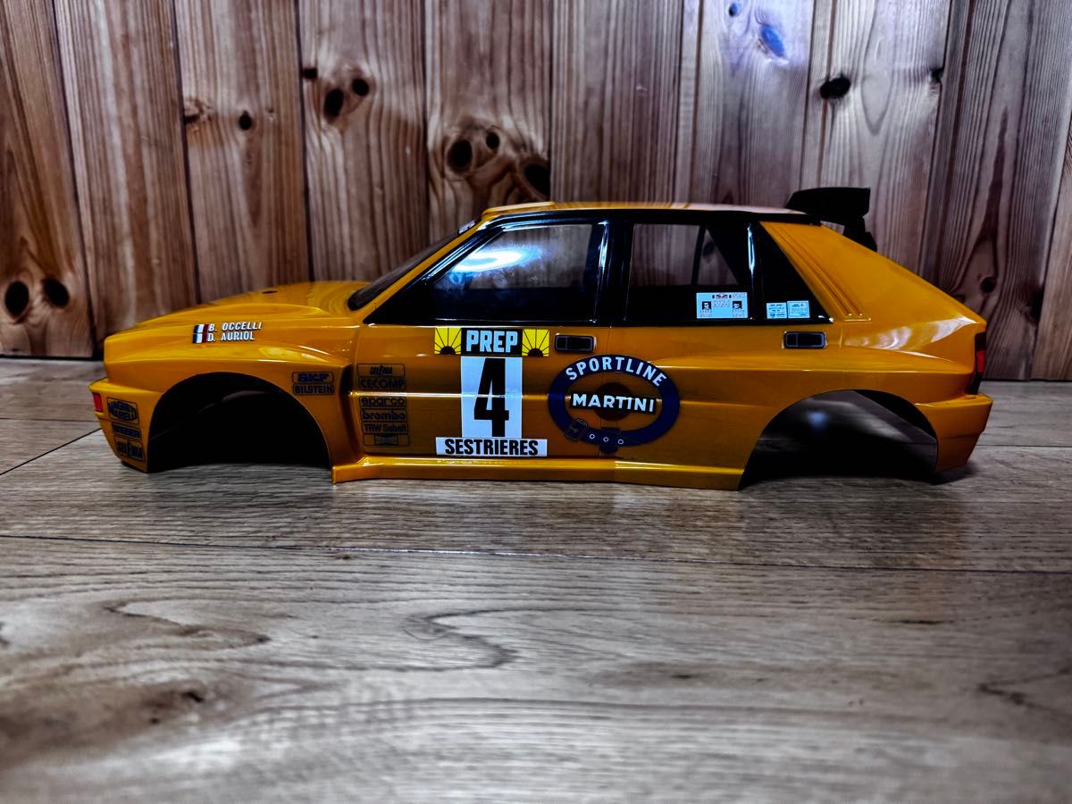 タミヤ ランチア デルタ インテグラーレボディ&ホイール タミヤ ランチア デルタ インテグラーレボディ&ホイール