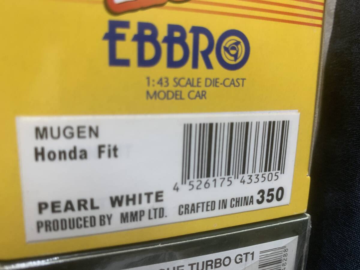 MUGEN HONDA Fit 1/43 EBBRO_画像2