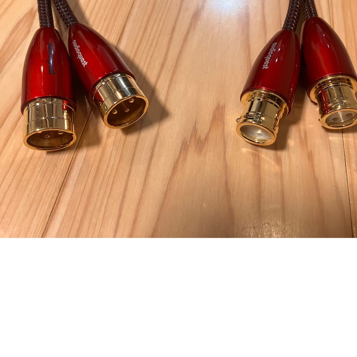 AUDIOQUEST Red River XLR 0.5m ②