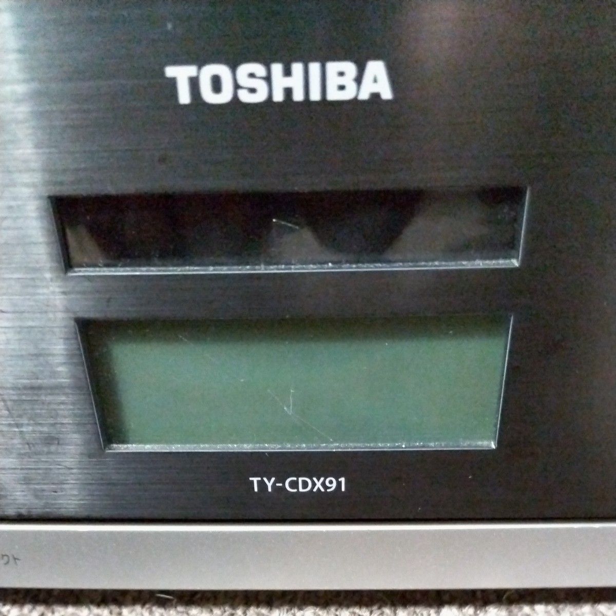 ジャンク　 TOSHIBA SD/USB/CDラジオカセットレコーダー  TY-CDX91