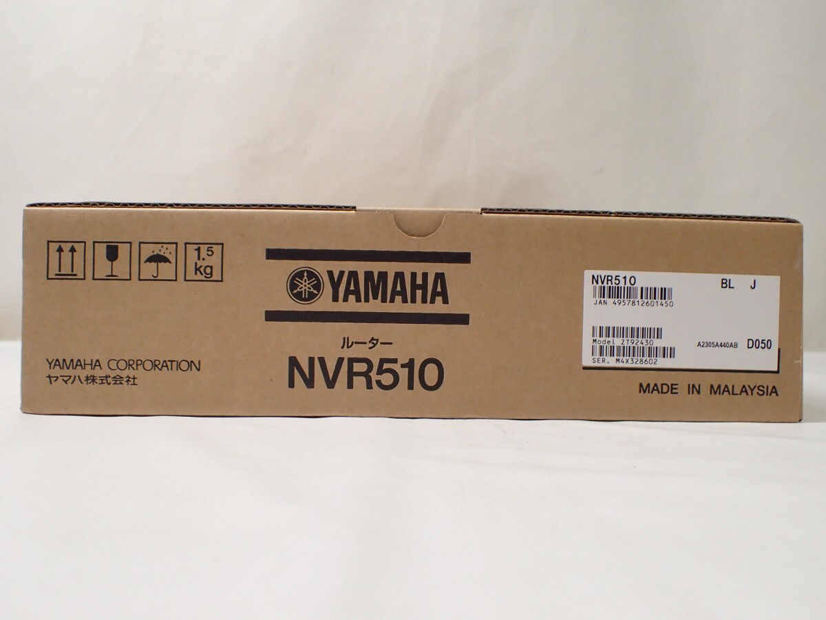 k4676 / 新品同様 未使用 ルーター YAMAHA NVR510 専用電源アダプター (P12V2.0A-HT)付属 PC周辺機器 回線 現状品の画像2
