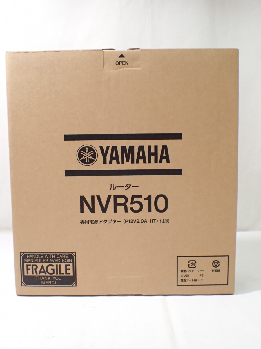 k4650 / 新品同様 未使用 ルーター YAMAHA NVR510 専用電源アダプター (P12V2.0A-HT)付属 PC周辺機器 回線 現状品の画像1