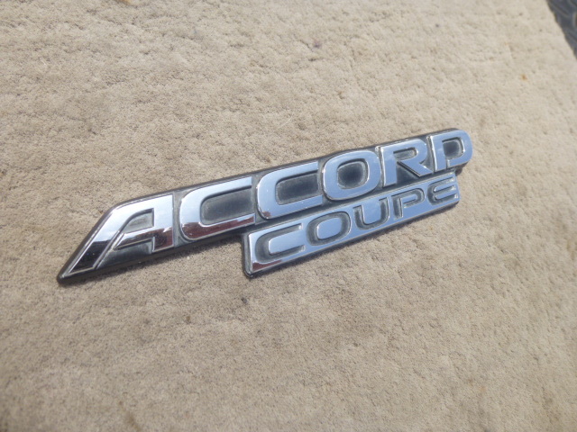 ☆ホンダ純正エンブレム CDアコード クーペ JDM ストック CD7 CD8 ACCORD COUPE☆_画像2