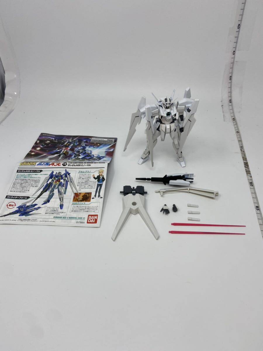 HG 1/144 ガンダムAGE-2 特務隊仕様 塗装完成品 現状品 ※2-19_画像1