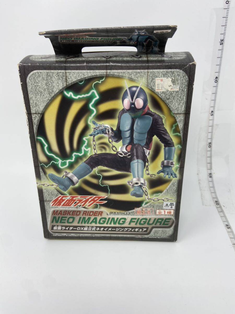 中古　バンプレスト　仮面ライダー旧１号　仮面ライダーDX組立式ネオイメージングフィギュア　現状品_画像1