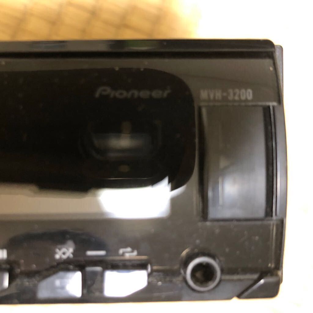carrozzeria Pioneer カロッツェリア パイオニア MVH-3200 AVメインユニット USB 1DINの画像2
