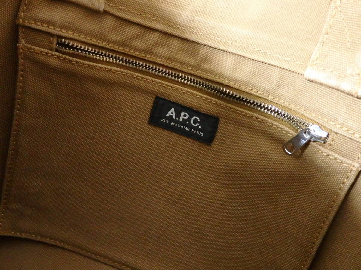 ＜本物 良品 APC アーペーセー トートバッグ ＞7.15.5 ☆定形外710円☆の画像8