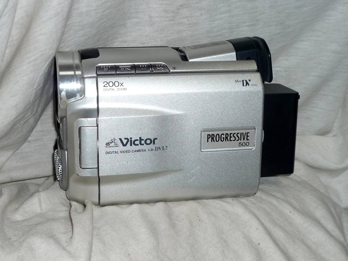 ビクター デジタルビデオカメラ GR-DVL7（バッテリー付)動作品の画像2