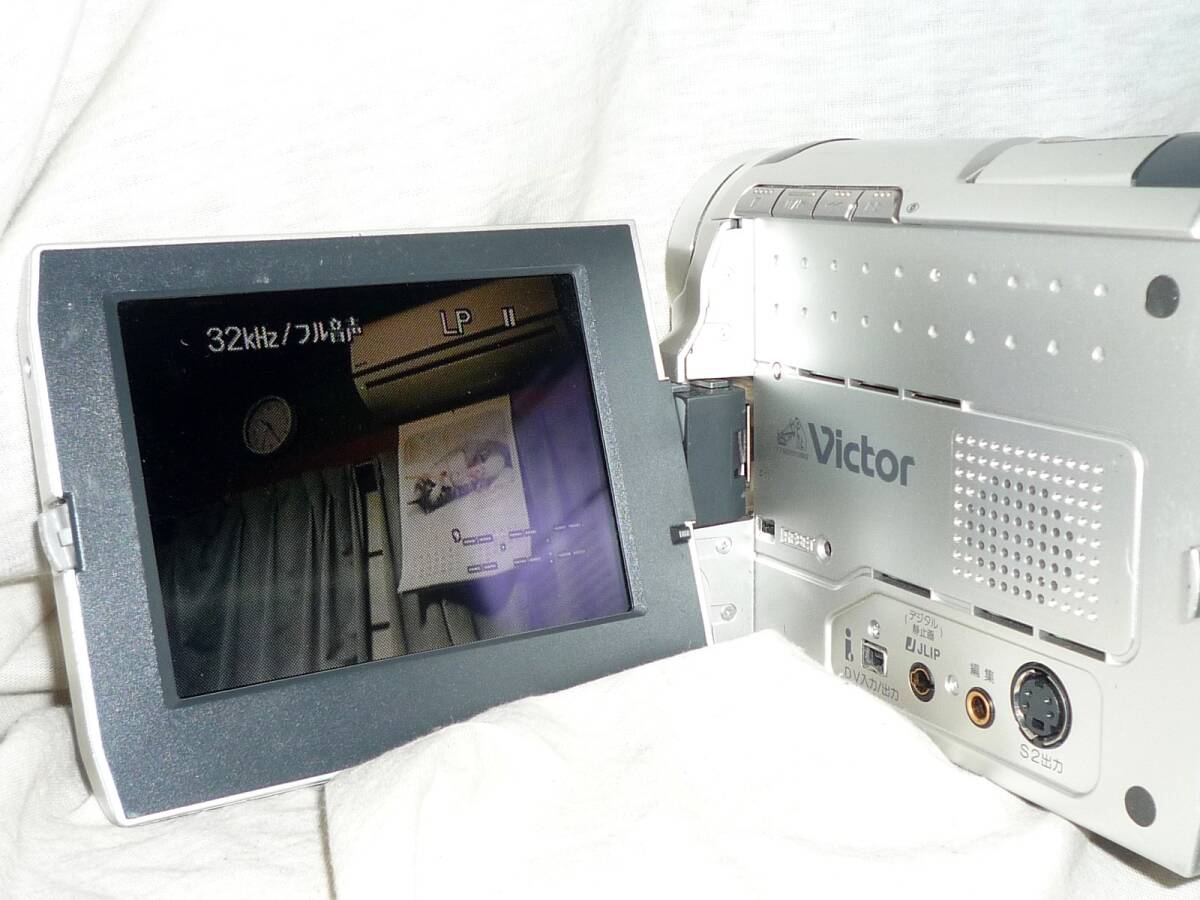 ビクター デジタルビデオカメラ GR-DVL7（バッテリー付)動作品の画像3
