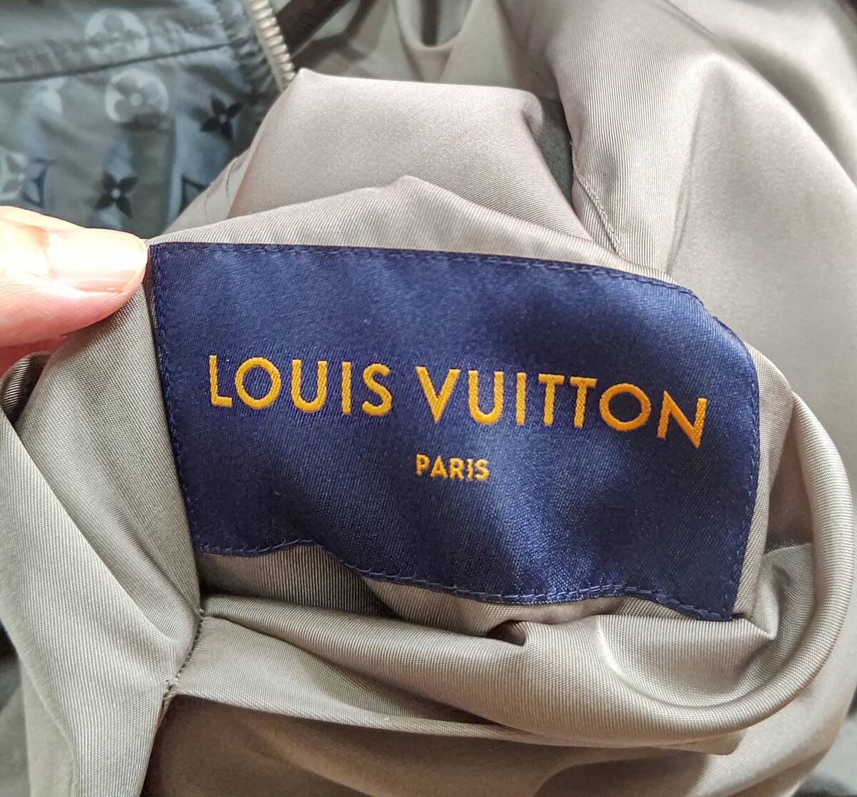 19AW ルイヴィトン 総モノグラム ジャカード リバーシブルジャケット 54 LOUIS VUITTON ヴァージルアブロー_画像7