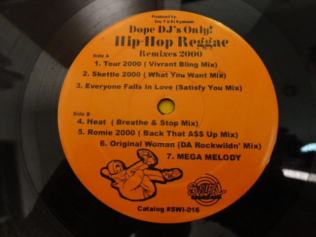 Eric T & DJ Kysheem - Dope DJ's Only ! Hip-Hop Reggae Remixes 2000 オリジナル原盤 激アツ!ラガ・HipHop_画像1