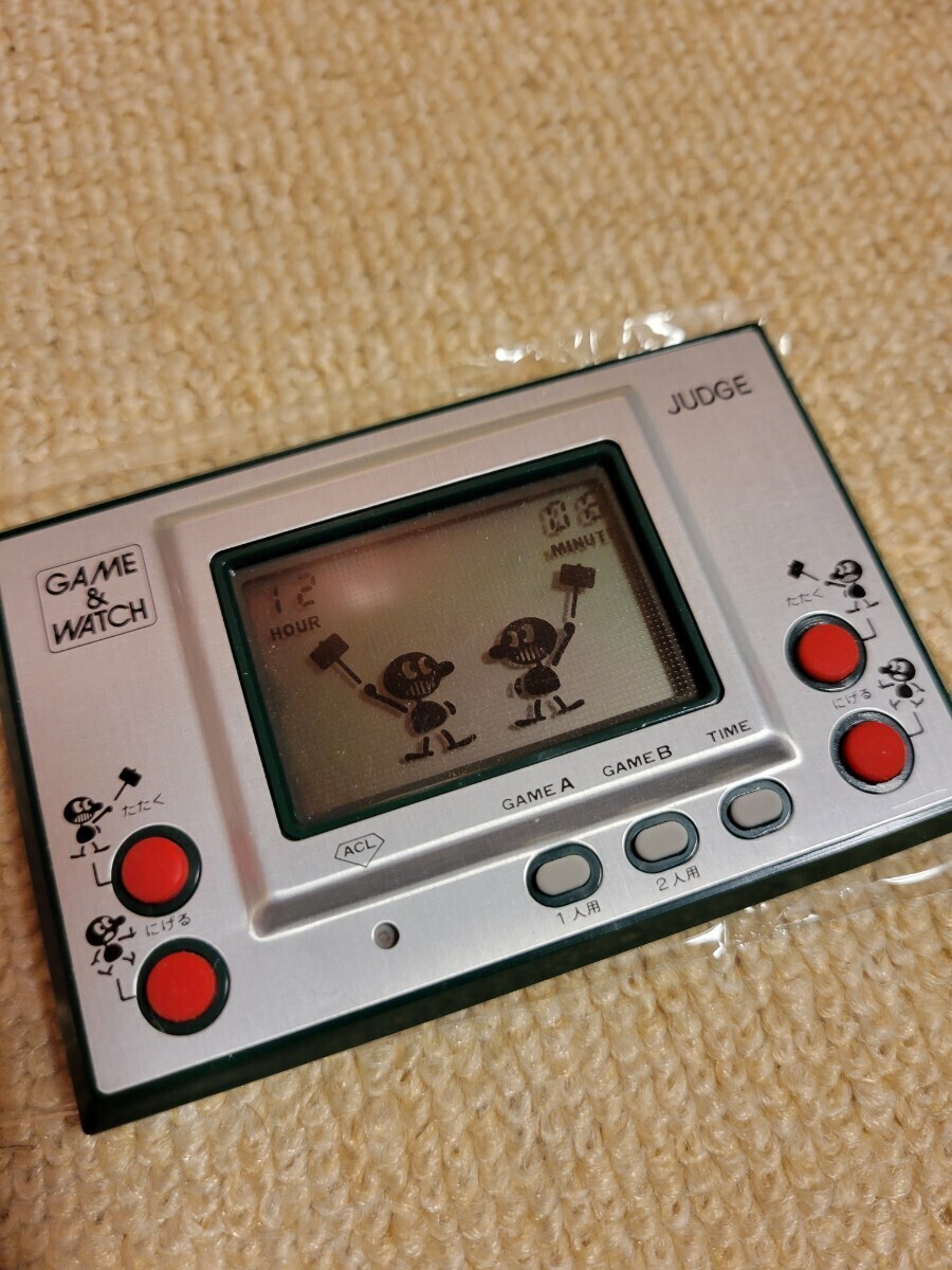 【超希少】ゲームウォッチ・ジャッジ (超美品) の画像9