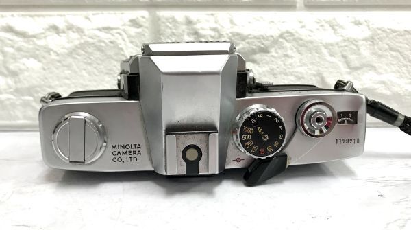 minolta ミノルタ SRT SUPER 一眼レフ フイルムカメラ MINOLTA MC ROKKOR-PF 1:1.7 f=50mm レンズ シャッターOK fah 4S080の画像4