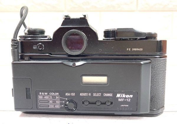Nikon ニコン FE 一眼レフフィルムカメラ+Canon Model L1 レンジファインダーカメラ+レンズ5本+備品 動作未確認 fah 4A921の画像3