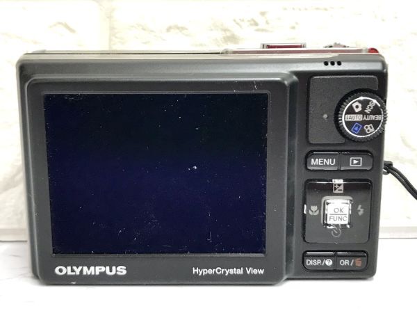 OLYMPUS オリンパス μ-9000 コンパクトデジタルカメラ 簡単操作確認済 リチウムイオン電池、充電器、取扱説明書、箱付 fah 4S075_画像3