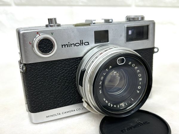 minolta ミノルタ AL-E ROKKOR-QF 1:1.8 f＝40mm MINOLTA 動作未確認 カメラ レンズ 中古 fah 3K320の画像1