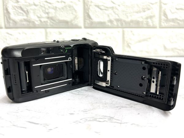 OLYMPUS オリンパス μ ミュー ZOOM ズーム PANORAMA パノラマ コンパクトカメラ フィルム 通電のみ確認 中古 fah 4J032Kの画像9