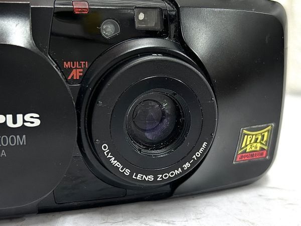 OLYMPUS オリンパス μ ミュー ZOOM ズーム PANORAMA パノラマ コンパクトカメラ フィルム 通電のみ確認 中古 fah 4J032Kの画像7