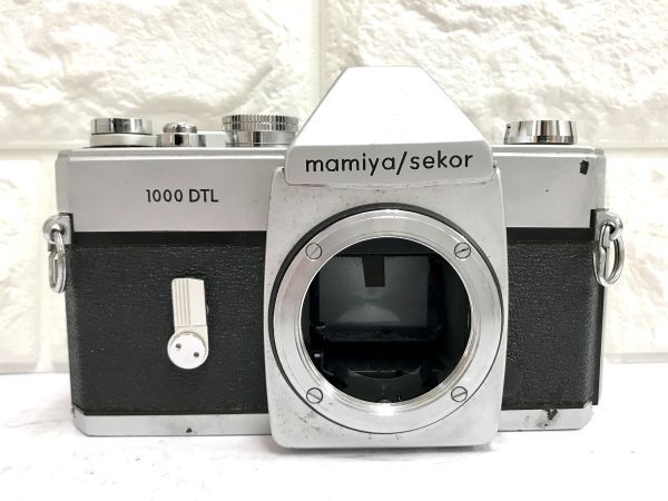 mamiya/sekor マミヤ 1000 DTL 一眼レフ フイルムカメラ AUTO SX 1:2 f=50mm レンズ シャッターOK fah 4S161の画像2