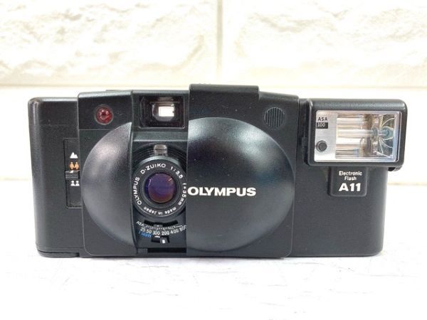 OLYMPUS オリンパス XA 2 コンパクトフィルムカメラ Electronic Flash A11 動作未確認 fah 4A960_画像2