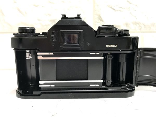 Canon キヤノン A-1 一眼レフ フイルムカメラ CANON LENS FD 50mm 1:1.4 レンズ 動作未確認 fah 5S013_画像6