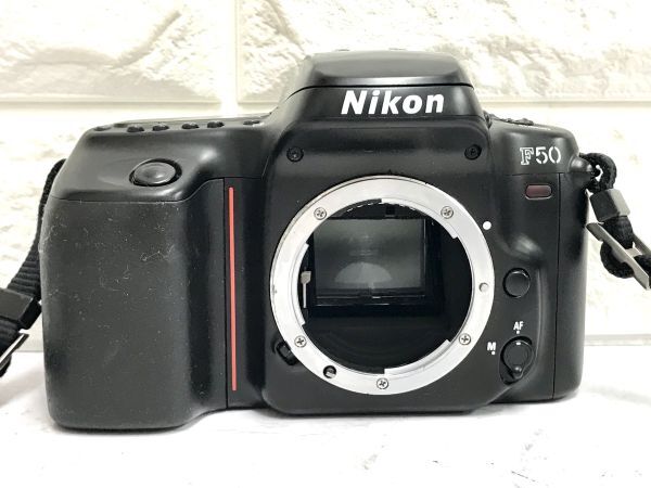 Nikon ニコン F50 一眼レフ フイルムカメラ SIGMA ZOOM 28-80mm 1:3.5-5.6 70-300mm 1:4-5.6 D レンズ2本 通電確認済 fah 5S012
