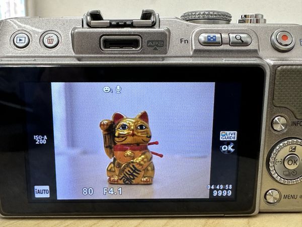 OLYMPUS オリンパス PEN Lite E-PL3 デジタル一眼カメラ M.ZUIKO 40-150mm 1:4-5.6 14-42mm 1:3.5-5.6 レンズ2本 簡単操作確認済 fah 5S014の画像8