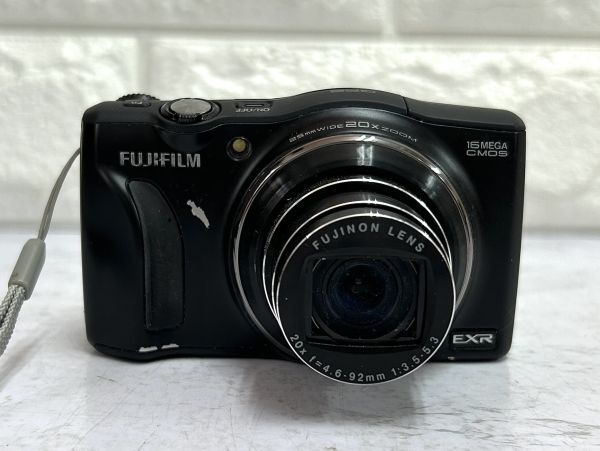 FUJIFILM 富士フィルム FINEPIX F770 EXR ブラック コンパクトデジタルカメラ 通電のみ確認 中古 fah 4K335の画像2