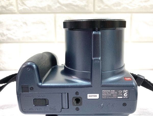 PENTAX ペンタックス デジタルカメラ X90+4.6mm-119.6mm 26x WIDE OPTICAL ZOOM 12.1 通電 撮影 消去OK fah 3A823の画像9
