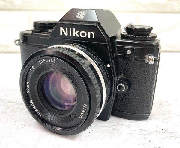 NIKON ニコン EM レンズ NIKKOR 50mm 1:1.8 動作未確認 カメラ レンズ 中古 fah 4Y172Aの画像1