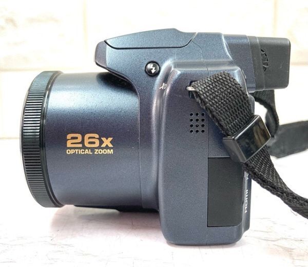 PENTAX ペンタックス デジタルカメラ X90+4.6mm-119.6mm 26x WIDE OPTICAL ZOOM 12.1 通電 撮影 消去OK fah 3A823の画像5