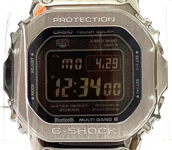 CASIO カシオ 腕時計 G-SHOCK PROTECTION Shock Resistant 3539 GMW-B5000 説明書 コマ 箱付き 未使用品 fah 5A992_画像6